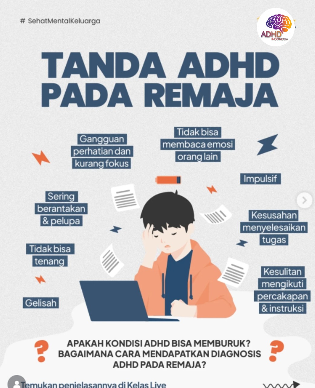 Screening ADHD Non-Diagnostik: Edukasi Awal bagi Orang Tua di Kota Banjar
