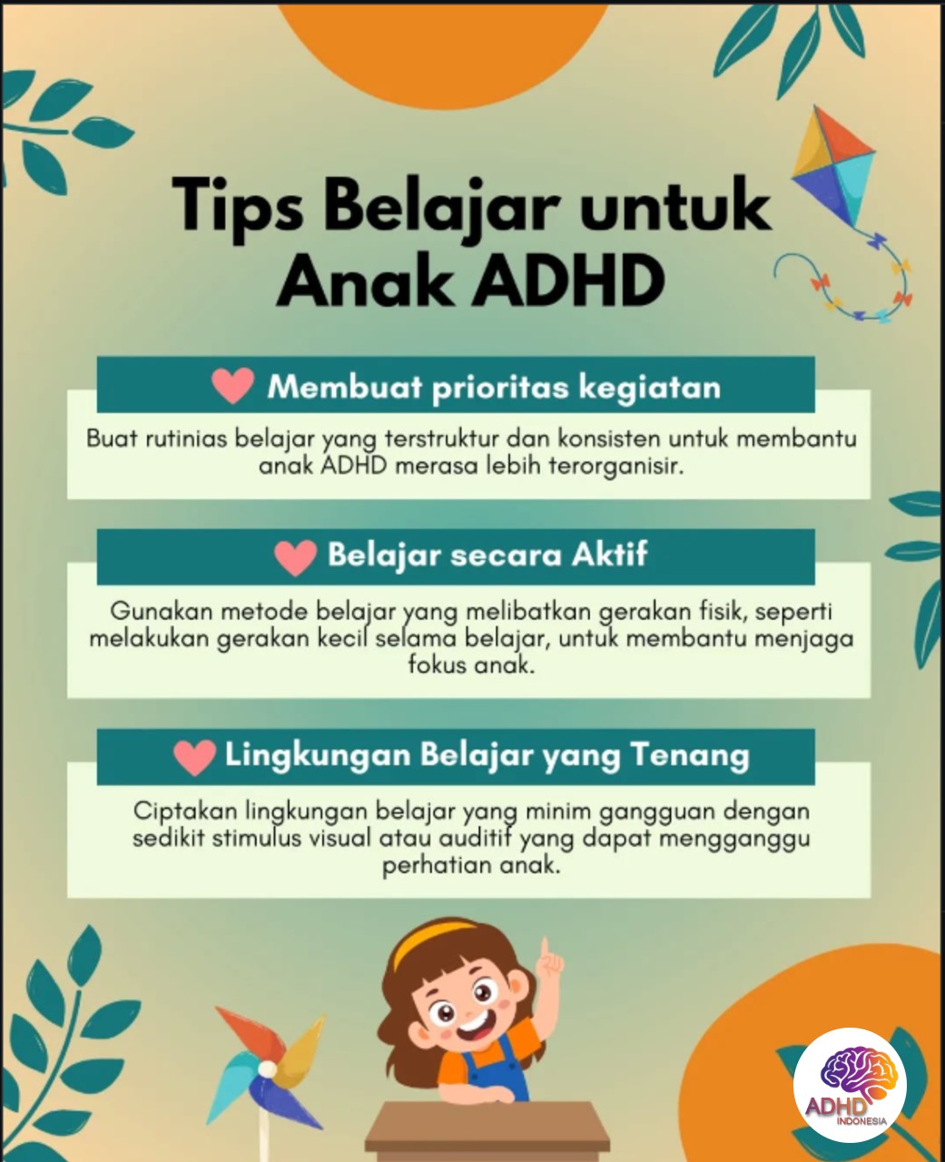 Strategi Belajar yang Cocok untuk Anak ADHD di Kota Banjar